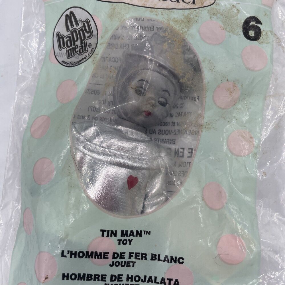 Tin Man #6 McDonald’s Madame Alexander Wizard of Oz New Old Stock In‎ Pkg 1122a